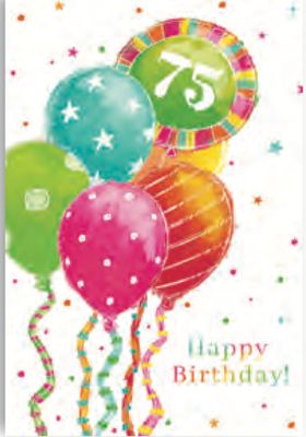 75th Birthday