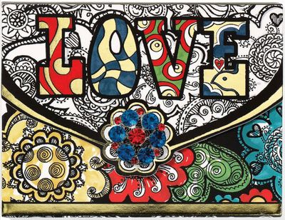 G8240M Summer Love Brooch Notepad