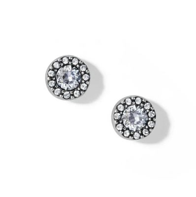 Illumina Solitaire Post Earrings Silver