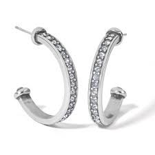 Meridian Zenith Sil Medium Hoop