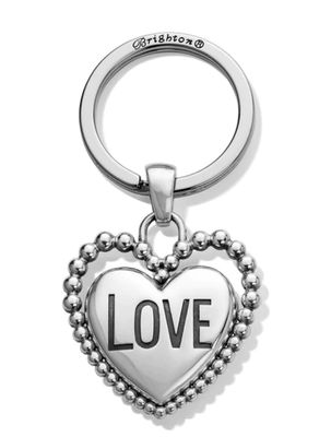 BEADED LOVE KEY FOB
