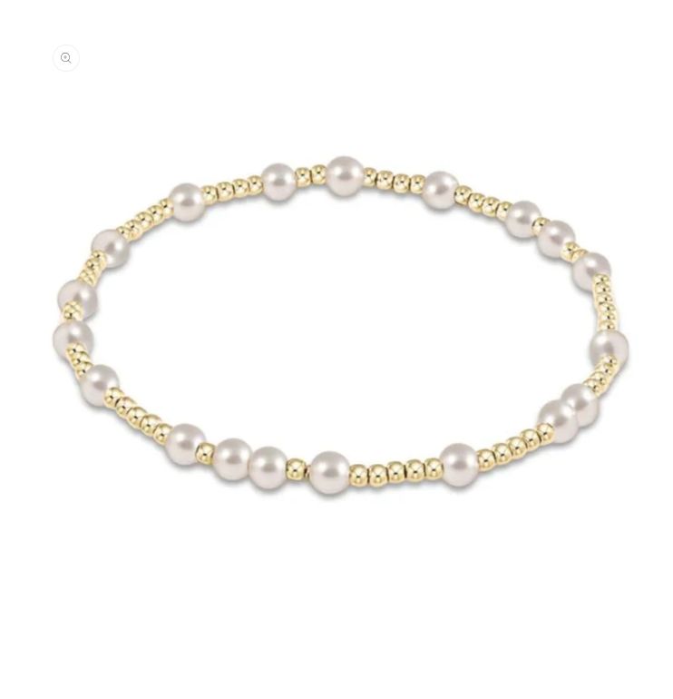 Hope Unwritten Bracelet Pearl 4mm