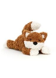 Jellycat Tumblie Fox Medium plush toy with soft texture and cute design at our boutique in Poughkeepsie NY
