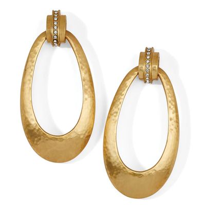 Meridian Lumens Nexus Post Gold Drop Earrings