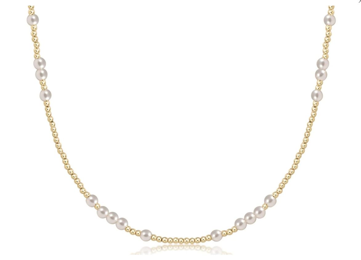 Enewton Hope Unwritten Gold Choker Pearl