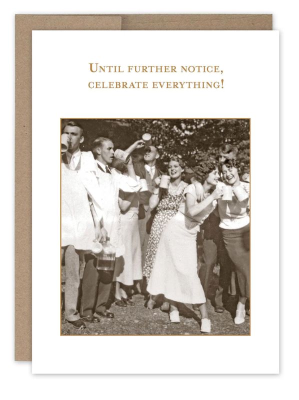 Until Further Notice Congratulations
