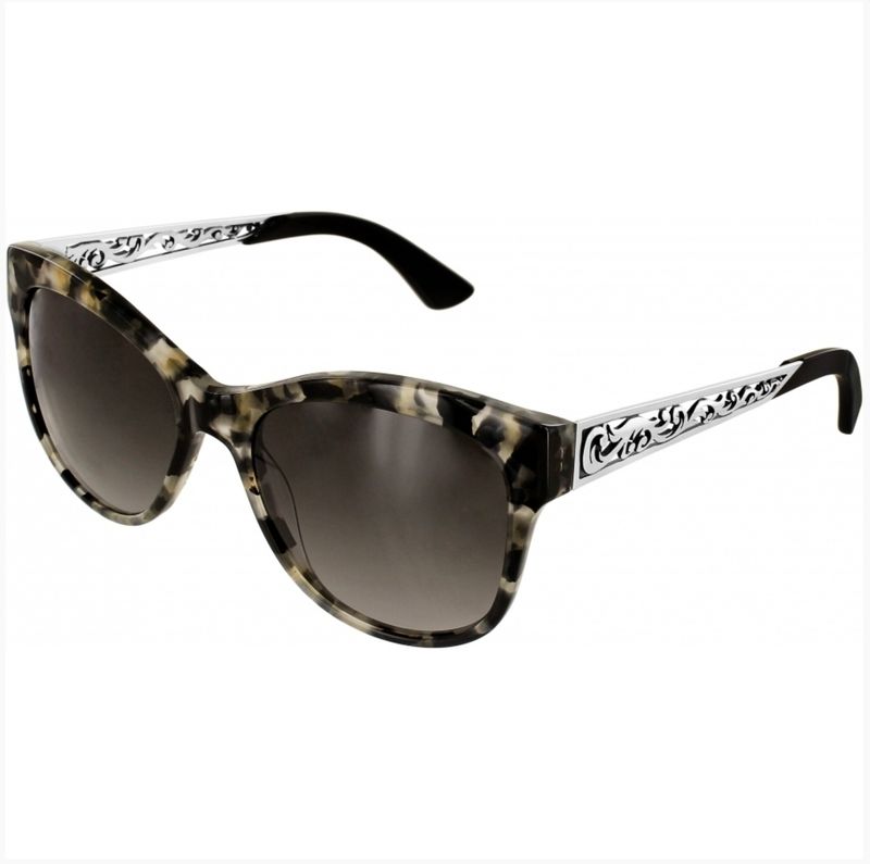 A12623 FERRARA BLACK/WHITE SUNGLASSES