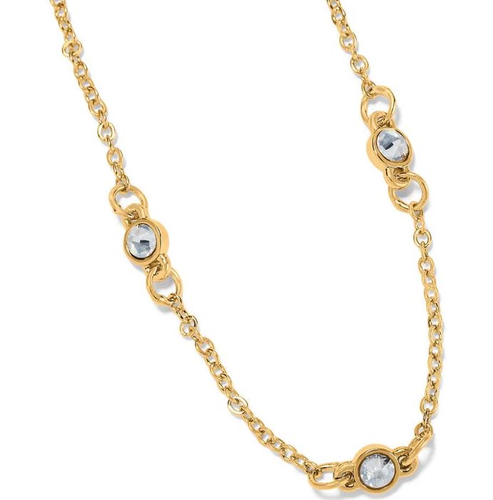 Gold Illumina Petite Collar Necklace
