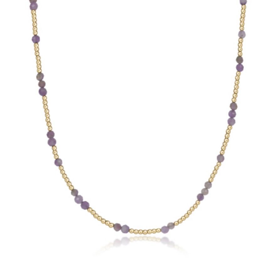 15&quot; Hope Unwritten Gemstone Necklaces, Color: Amethyst