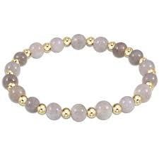 Enewton 6mm Gemstone Grateful Pattern Bracelet, Color: Labradorite