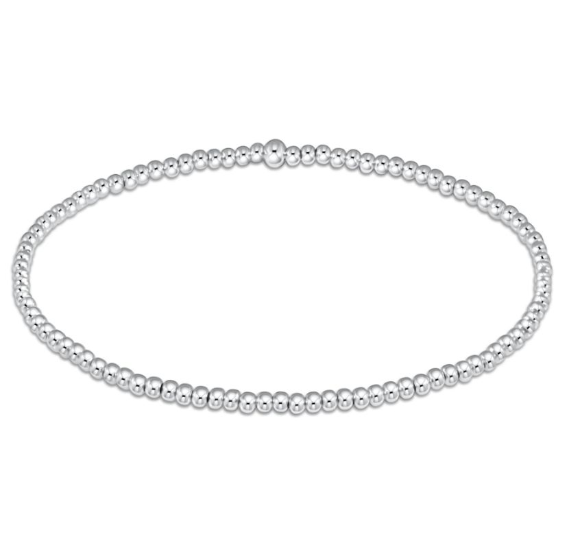 Enewton Classic Silver Bracelet, Size: 2mm