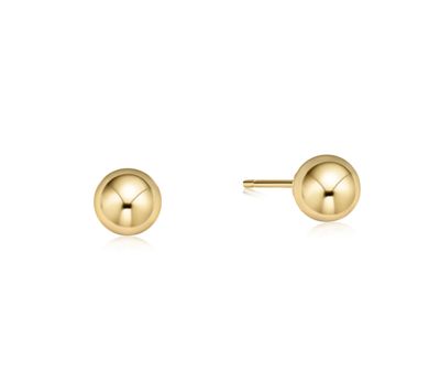 Classic Gold Ball Stud 6mm