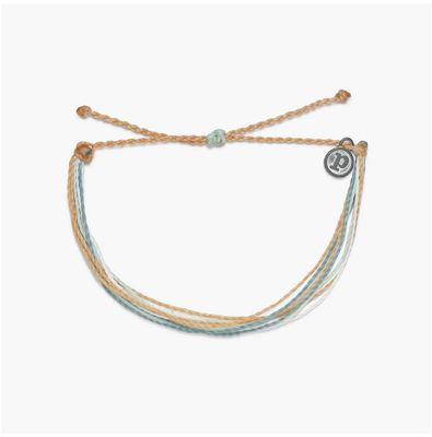 Gold Coast Green and Tan Bracelet