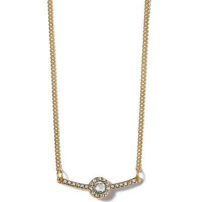 Illumina Gold Bar Necklace