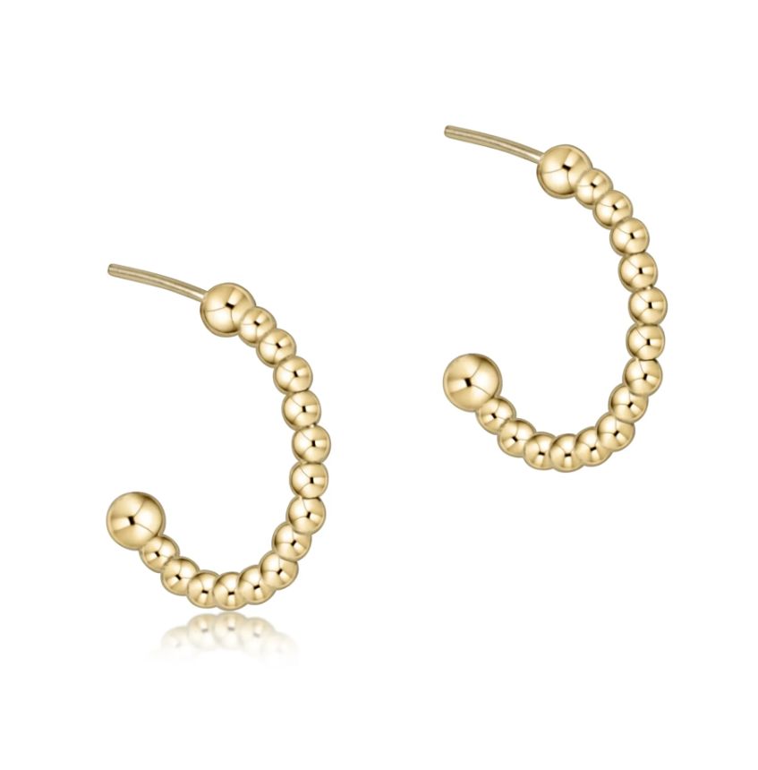 Enewton Earrings 1&quot; 2mm Post Hoops