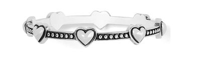 JF0067 Pretty Tough Bold Heart Bangle