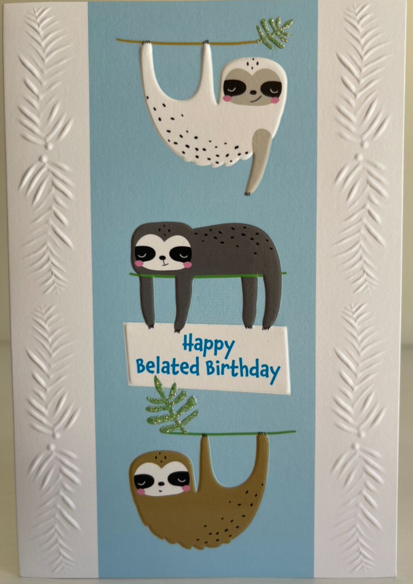 Happy Belated Birthday