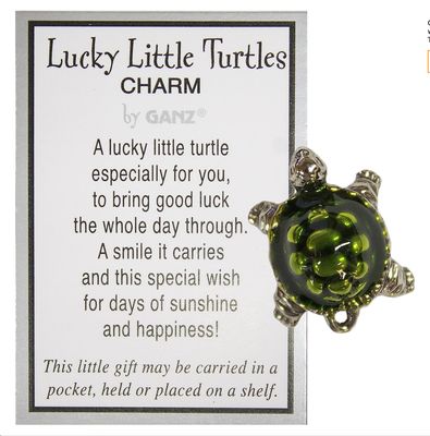 Lucky Little Turtle Charms