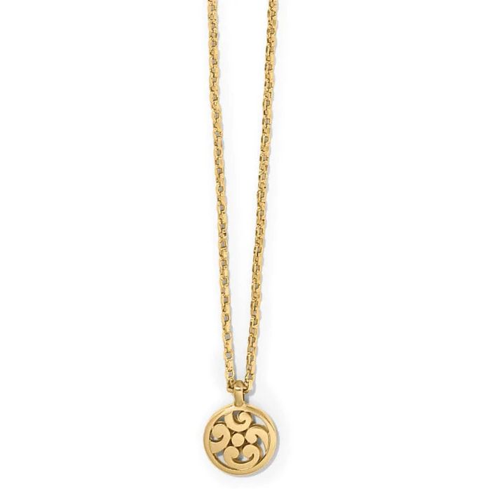 Contempo Medallion Petite Necklace