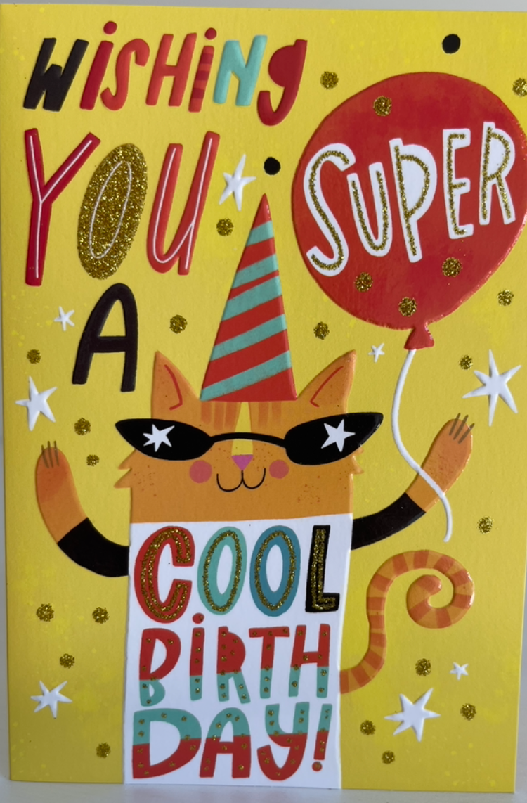 Wishing You A Super Cool Birthday