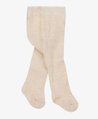 Cream Sparkle Tights