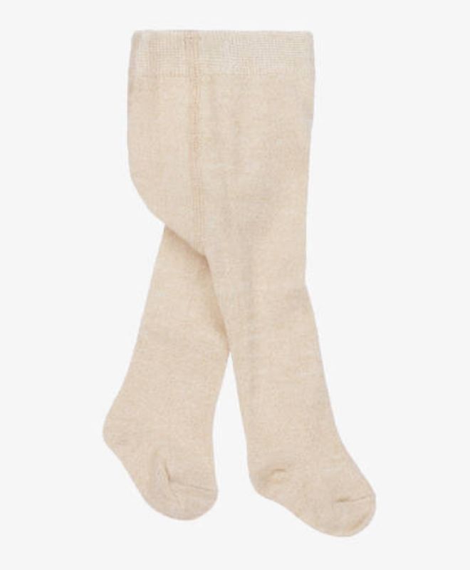 Cream Sparkle Tights