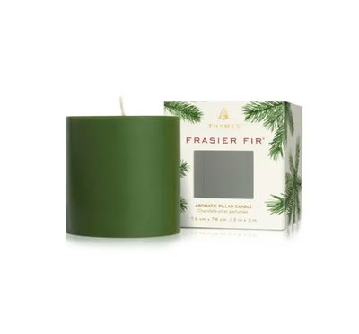 Fraiser Fir Pillar Candle 3x3