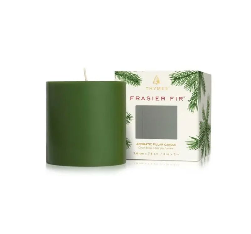 Fraiser Fir Pillar Candle 3x3