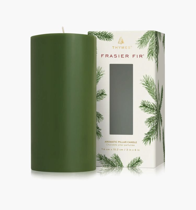Frasier Fir Pillar Candle 3x6