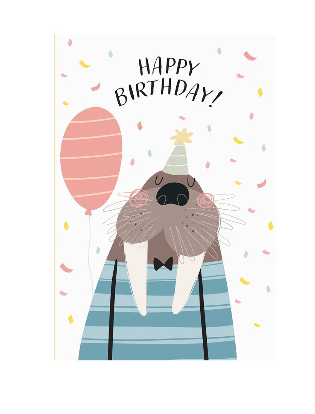 Walrus Birthday Card