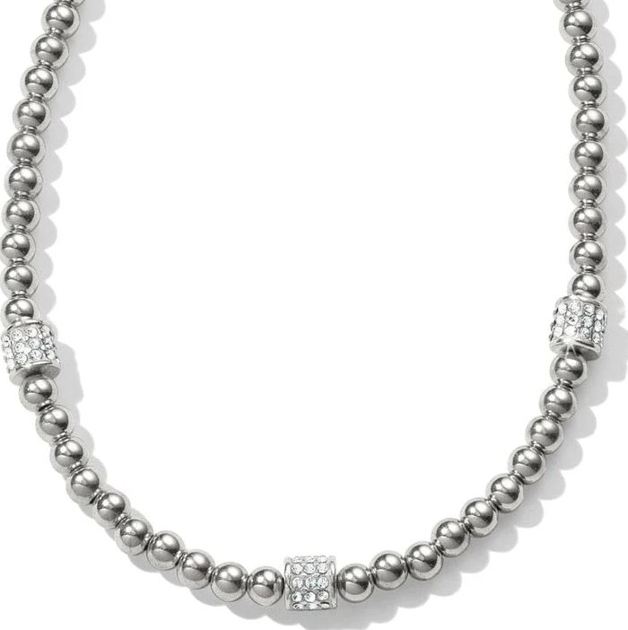 Meridian Petite Beads Station Necklace