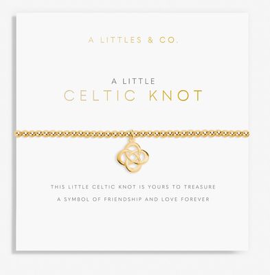 Celtic Knot Gold Bracelet