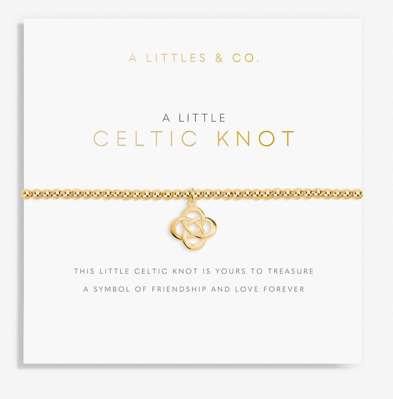 Celtic Knot Gold Bracelet
