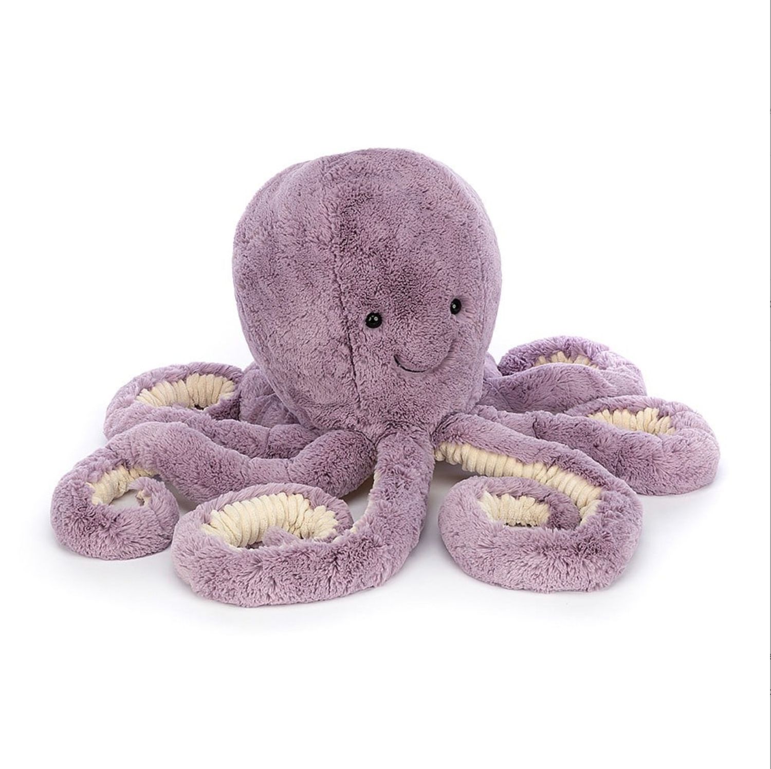 Jellycat Maya Octopus Baby plush with soft pink tentacles displayed at our boutique in Poughkeepsie NY
