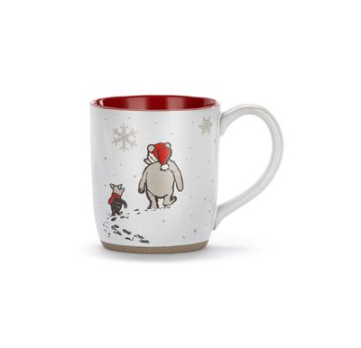 Pooh &amp; Piglet Holiday Mug