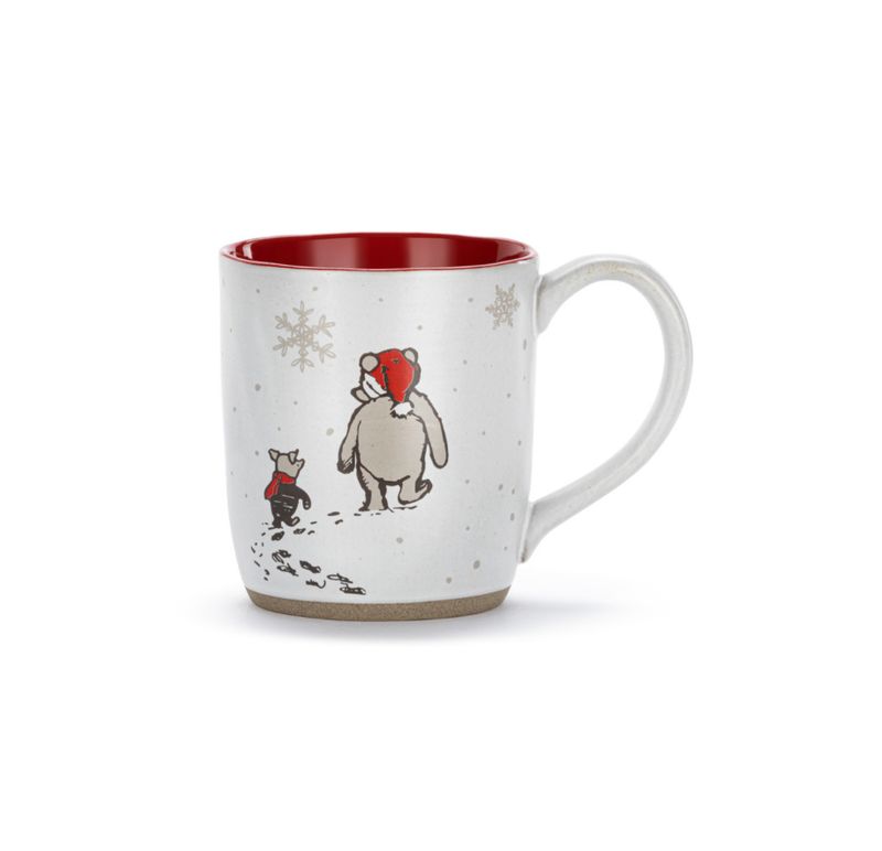 Pooh &amp; Piglet Holiday Mug