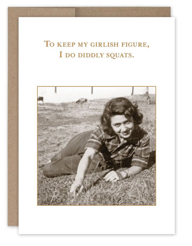 Keep My Girlish Birthday Card