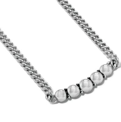 Pretty Tough Chain Collar Necklace