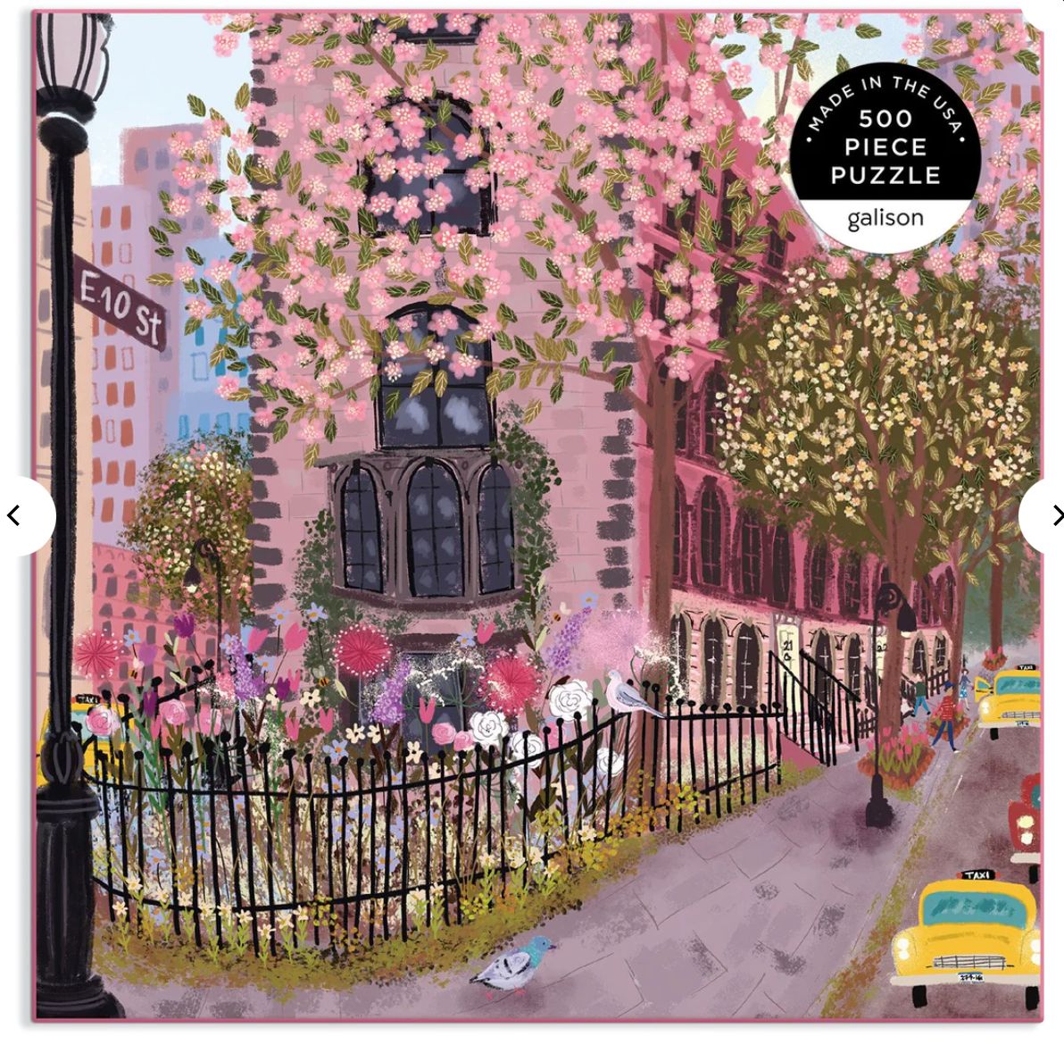 Blooming Streets Puzzle 500