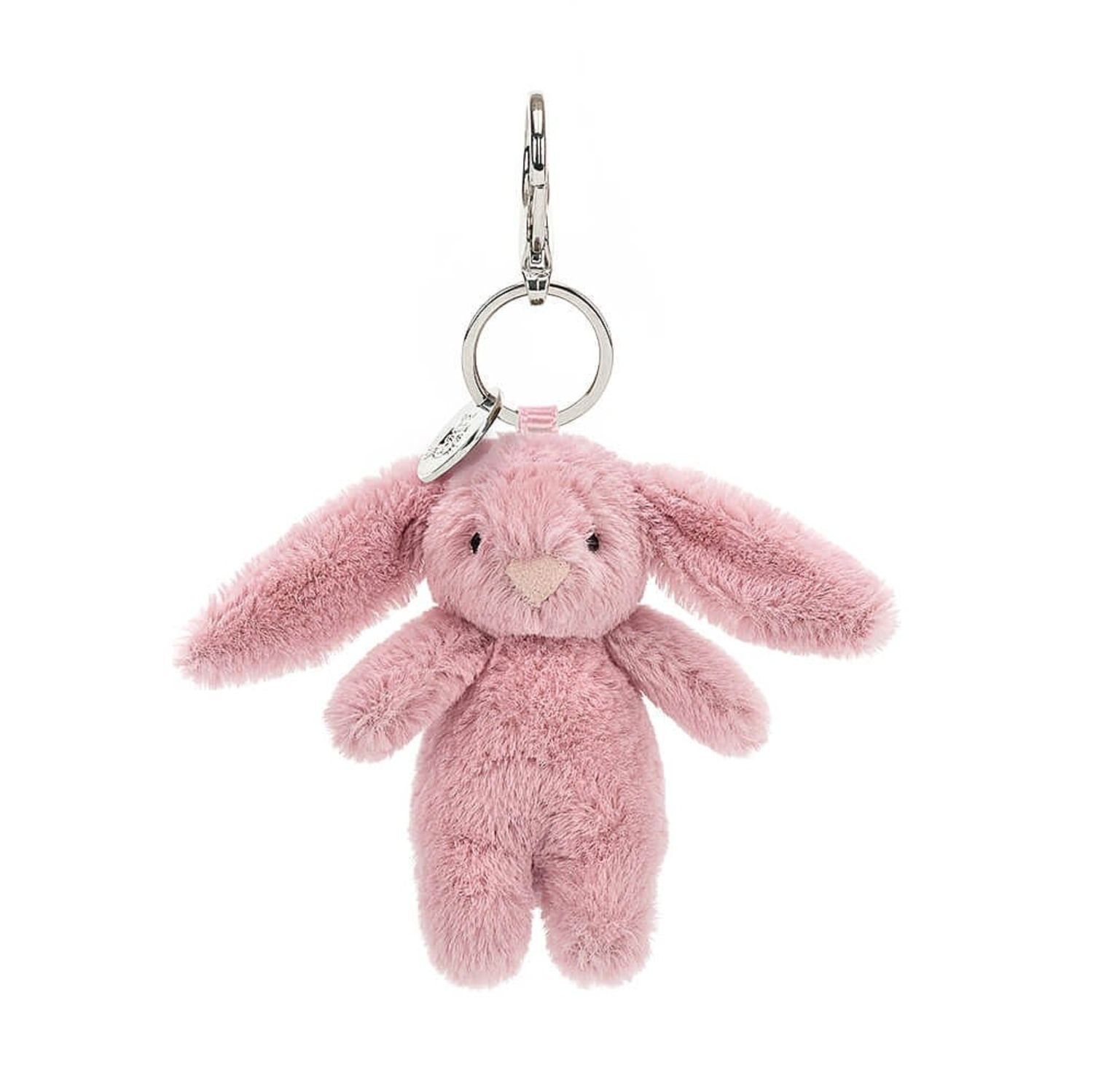 Jellycat Bashful Bunny Tulip bag charm plush accessory at our boutique in Poughkeepsie NY
