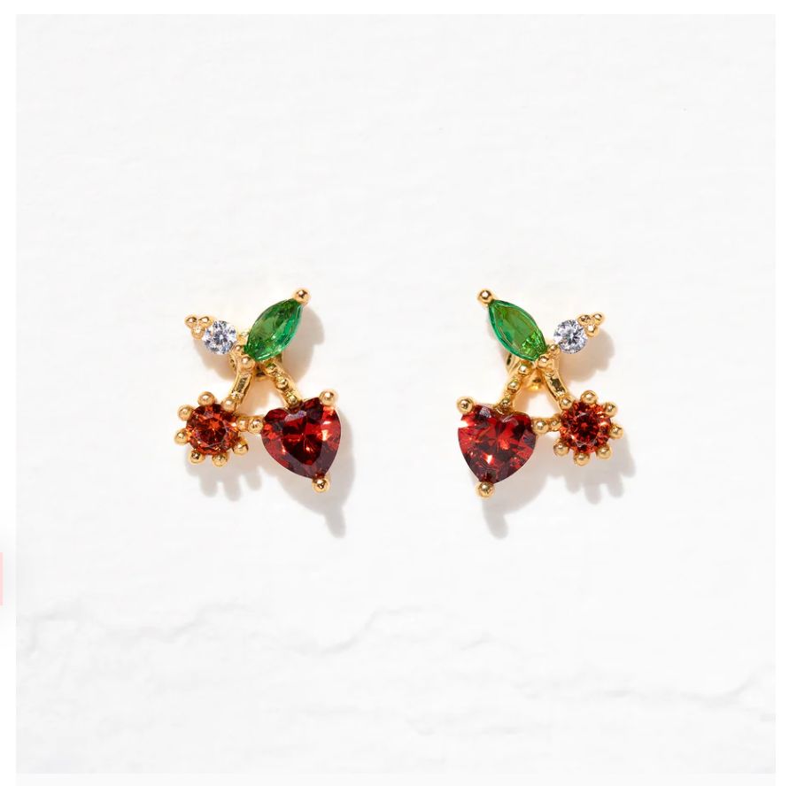 Cherry On Top Studs