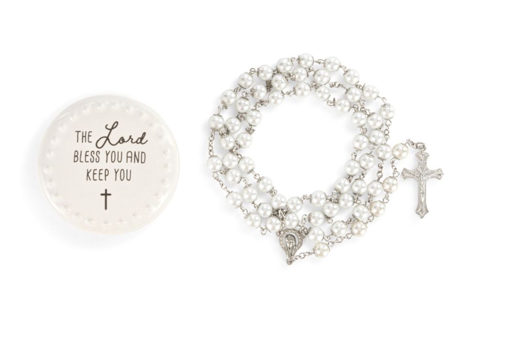 Trinket Box &amp; Rosary - Lord Bless You