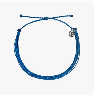 Blue Solid Original Anklet