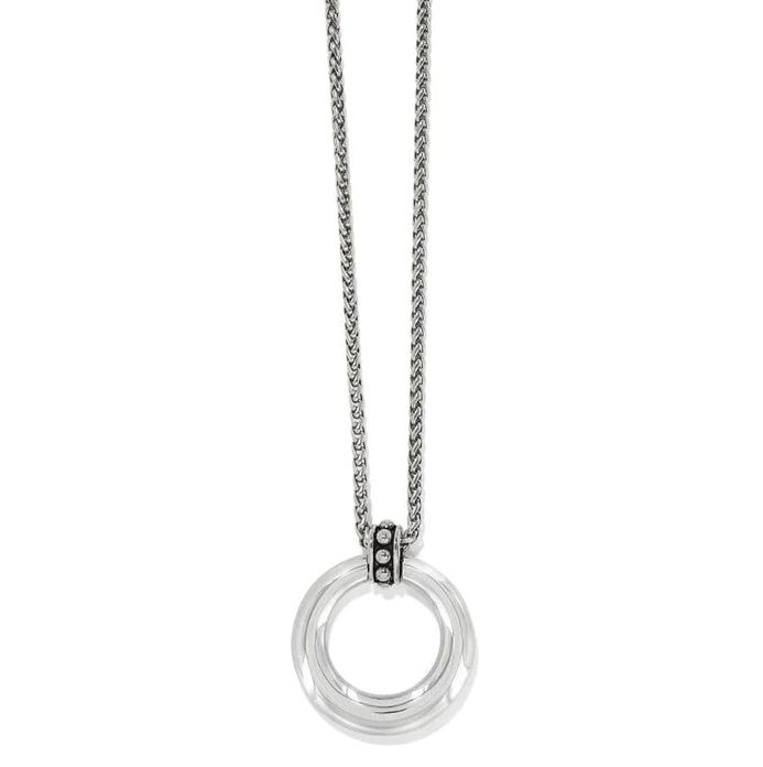 Pretty Tough Stud Large Circle Necklace
