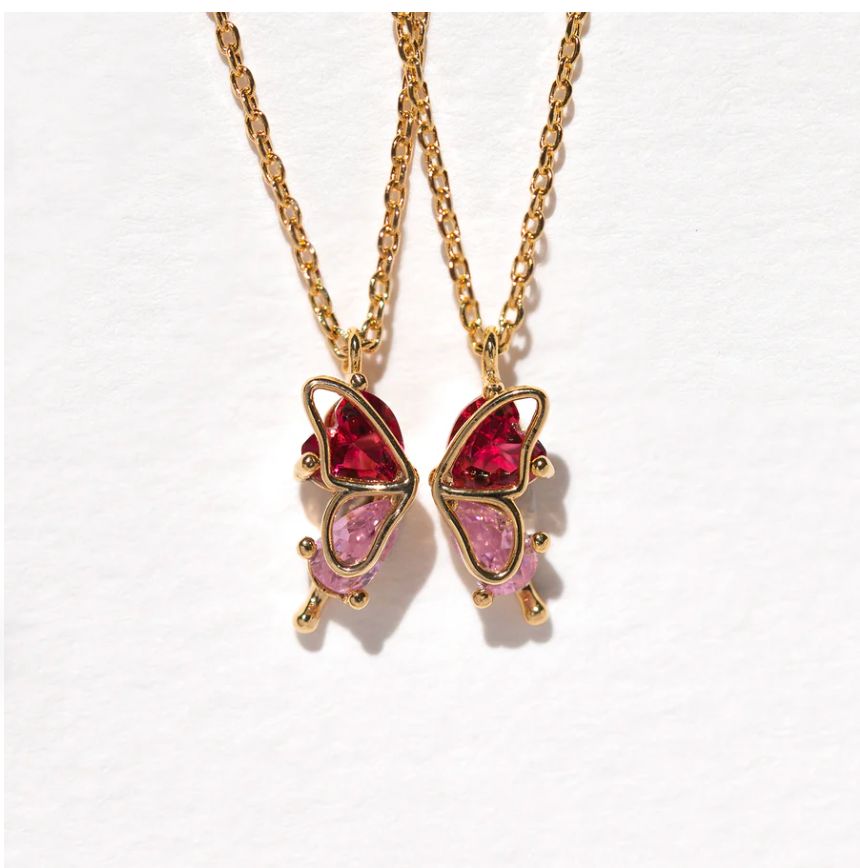 Hey Bestie Necklace Set