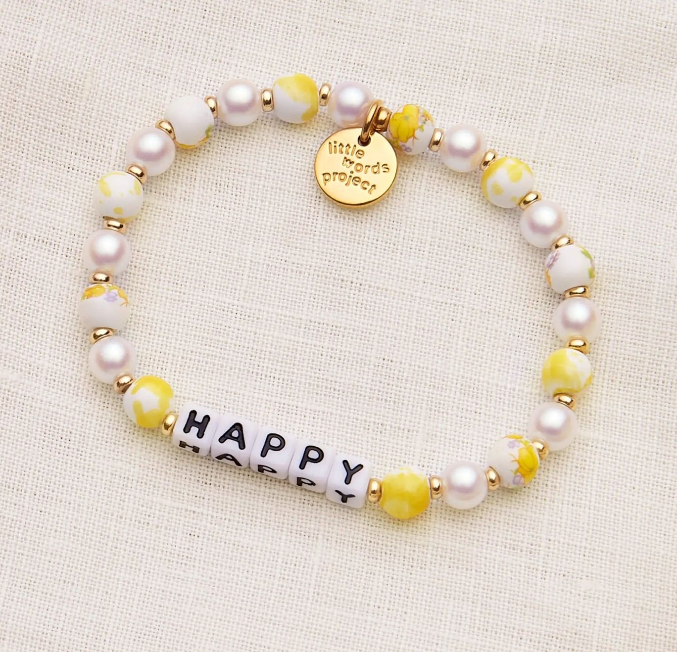 Happy Lovestruck Little Words Project Bracelet