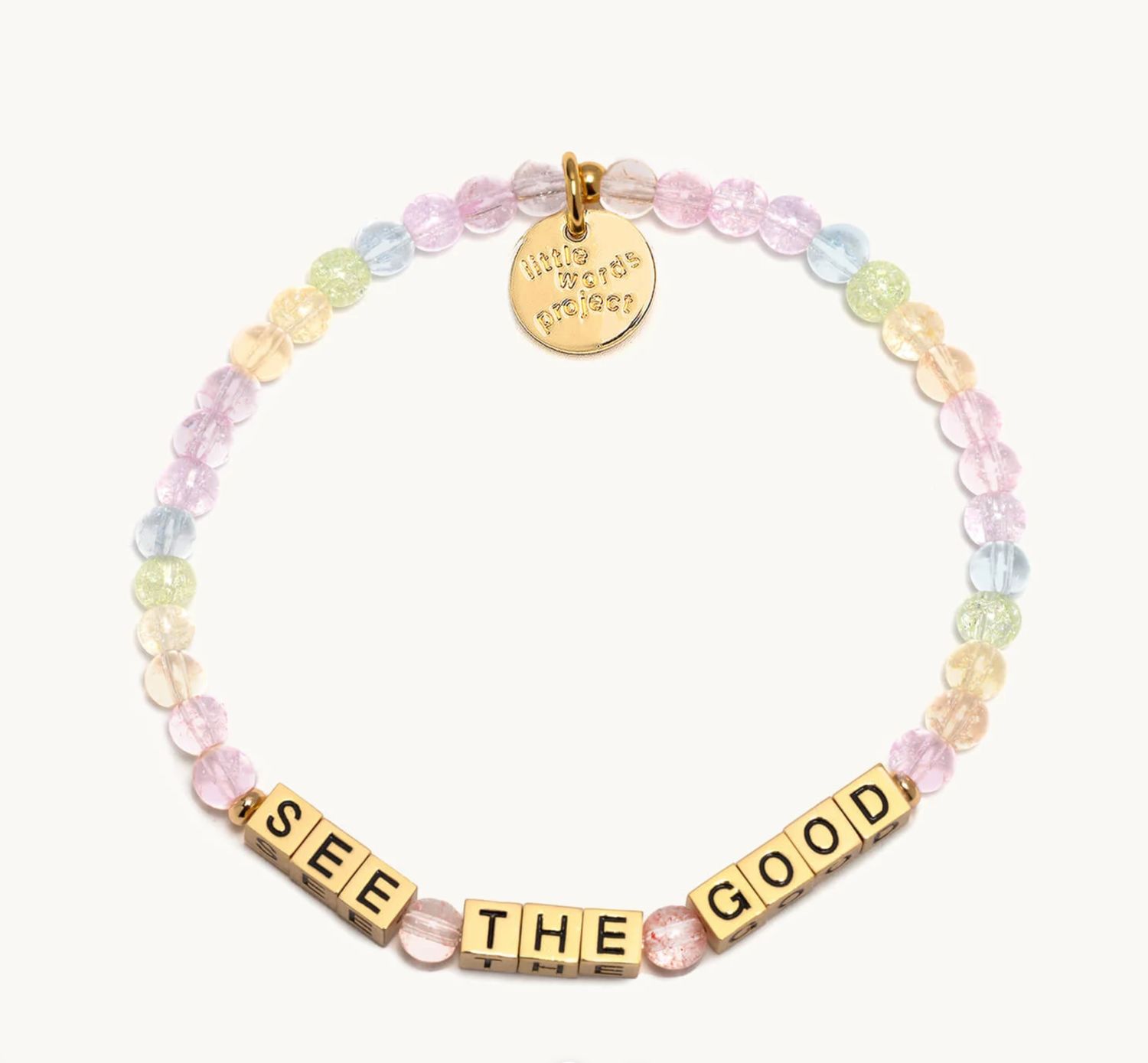 See The Good Gold Little Words Project Bracelet
