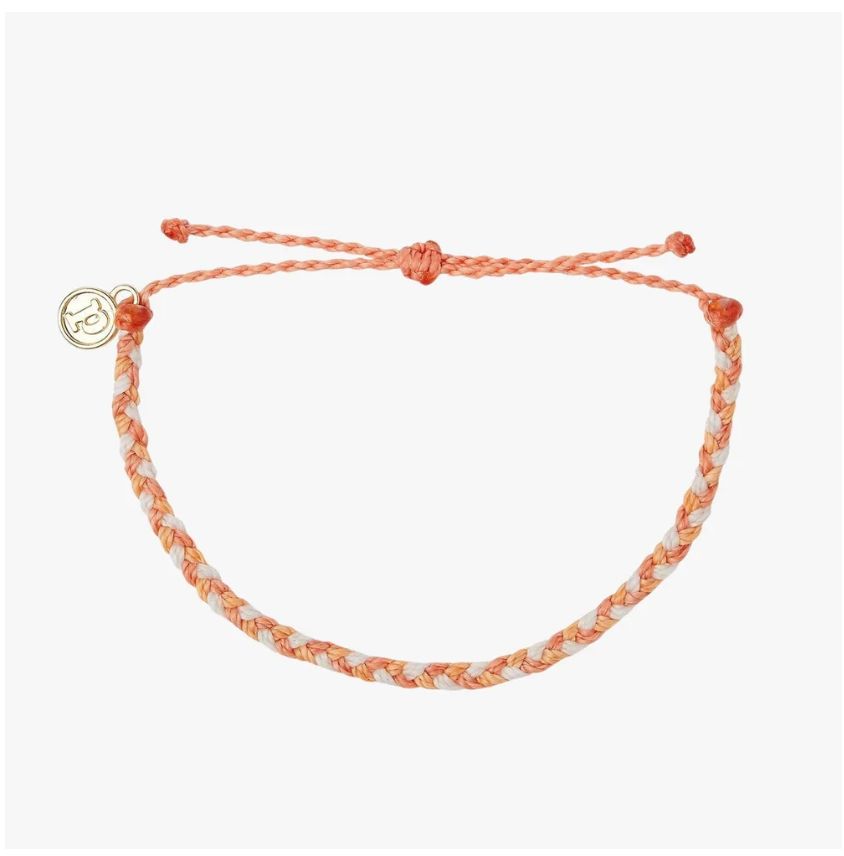 Warm Shoreline Mini Braided Bracelet