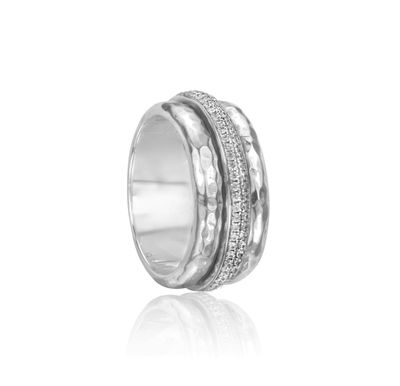 Meditation Reflections Ring Size 7