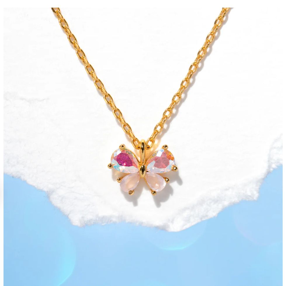 Kaleidoscope Butterfly Necklace
